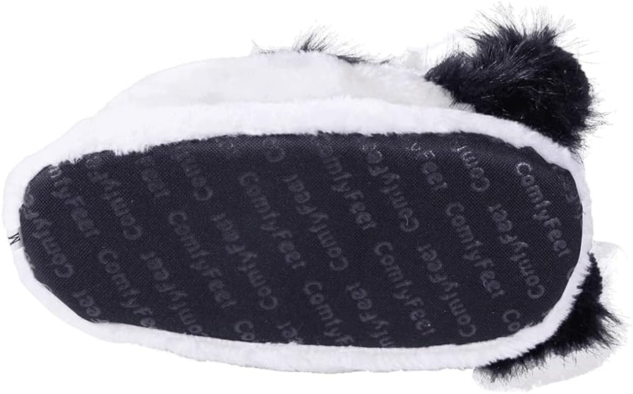 Happy Feet Animal Slippers for Adults and Kids, Cozy and Comfortable, Sturdy Rubber Soles, Thick 1-Inch Memory Foam Footbed, Non-Skid Bottoms, Plush Velvety Material Slippers, as Seen on Shark Tank
