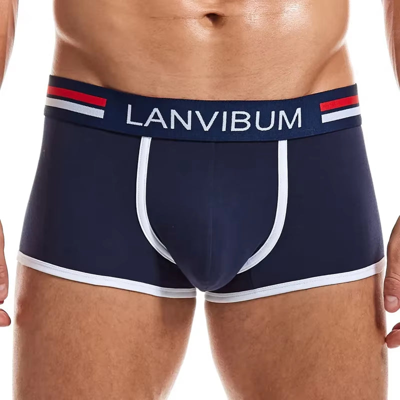 Men Underwear Boxer Shorts Cotton Soft Cueca Masculina Boxers Homme Calzoncillos Underpants