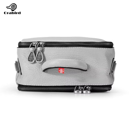 Casual Crossbody Square Bags Ladies Soft Cowhide Genuine Leather Both Sides Zipper Women'S Shoulder Handbags