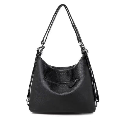 Genuine Leather Handbags Multifunction Casual Tote Bag Bagpack Mochilas Bags for Women Shoulder Bags Ladies Hand Bag Bolsas