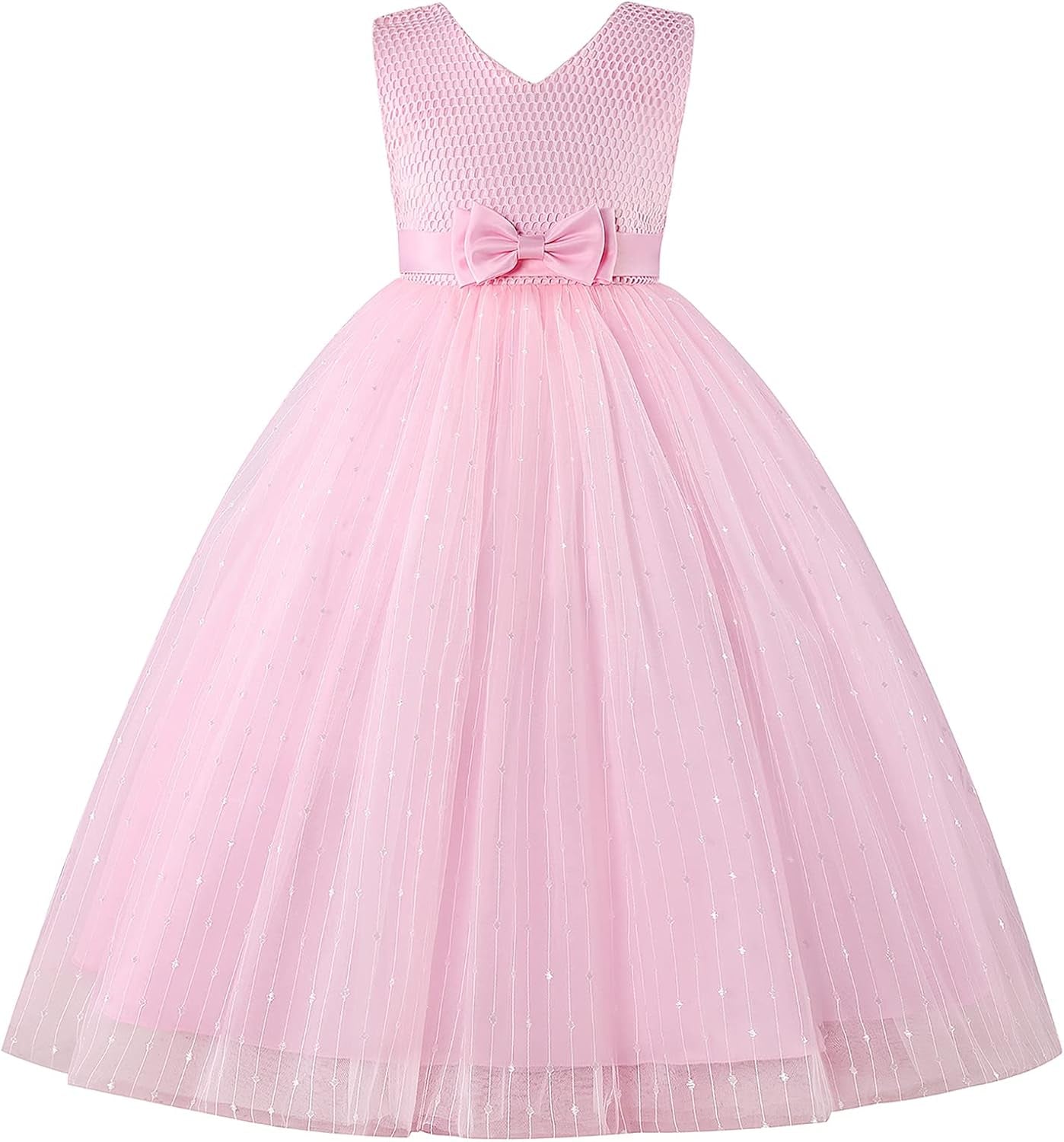 Girls Dress Party Dress for Girls Knee Length Cute Priness Dress Christmas Holiday Dress